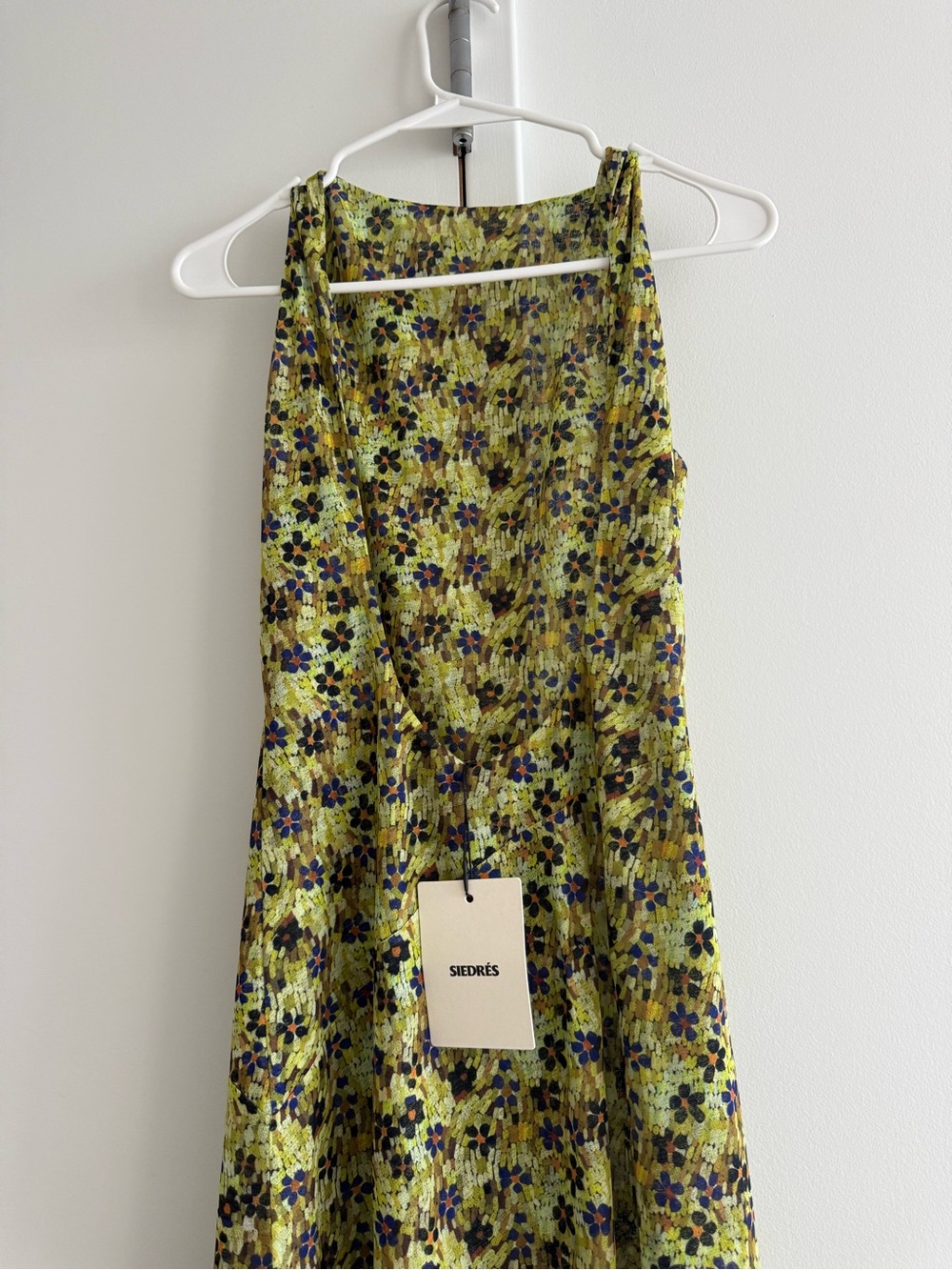 Siedres Fens Floral Mesh Maxi Dress - Picture 5 of 8